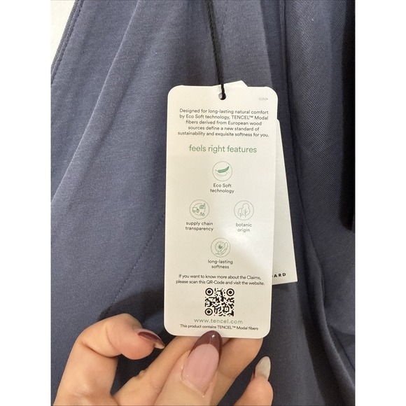 NEW UNIVERSAL STANDARD Wide Leg Jumpsuit Tencel Jemma Women 2XS Short Sleeve - Picture 7 of 8